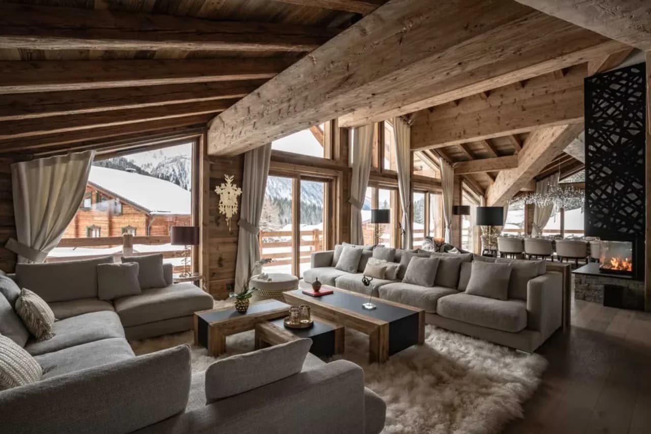 Alpine Chalet With Spa And Valley Views