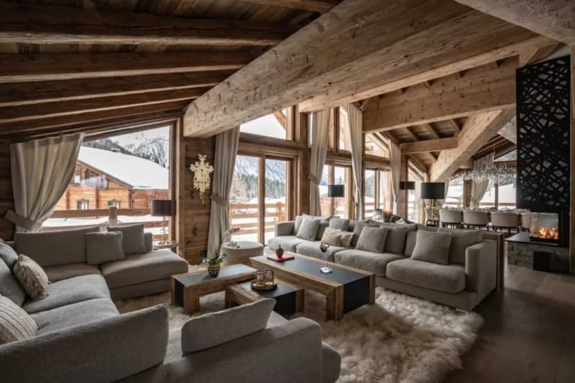 Alpine Chalet With Spa And Valley Views