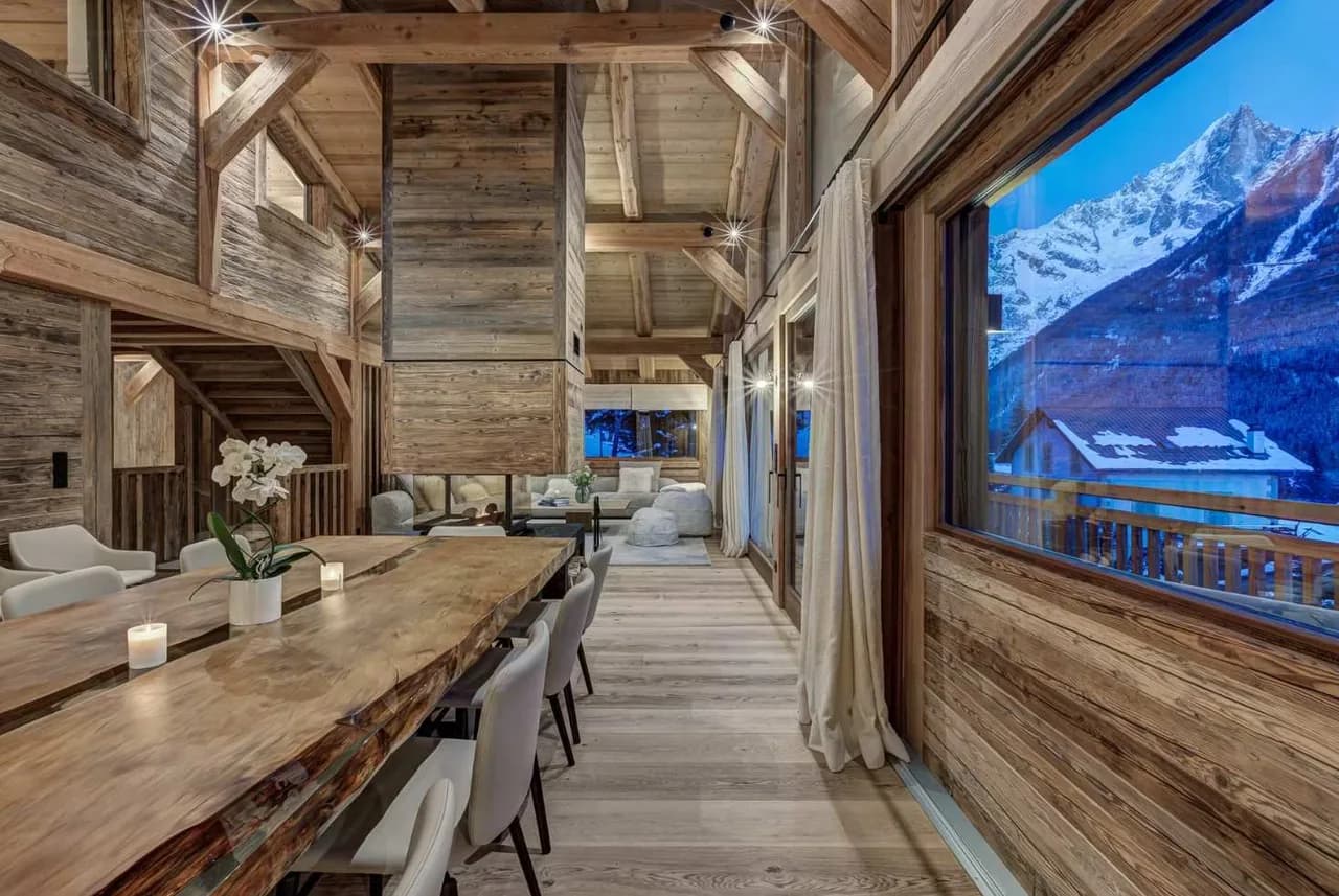 Modern Alpine Chalet With Hot Tub photo 5