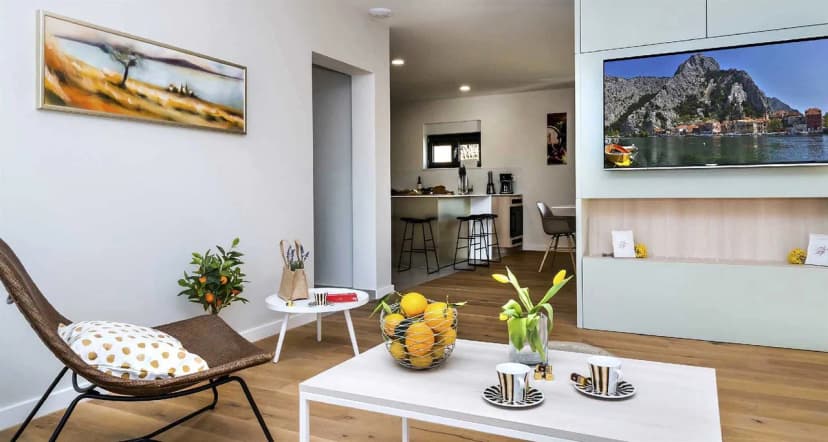 Serene Luxury Retreat Overlooking Omiš