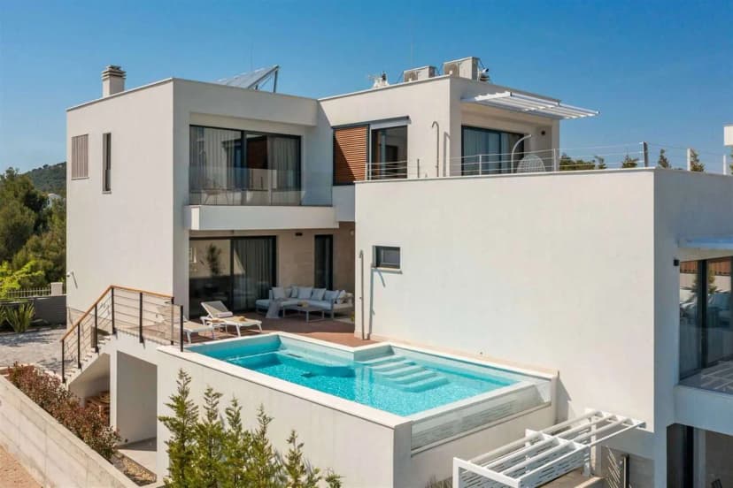 Contemporary Seaview Villa on Murter