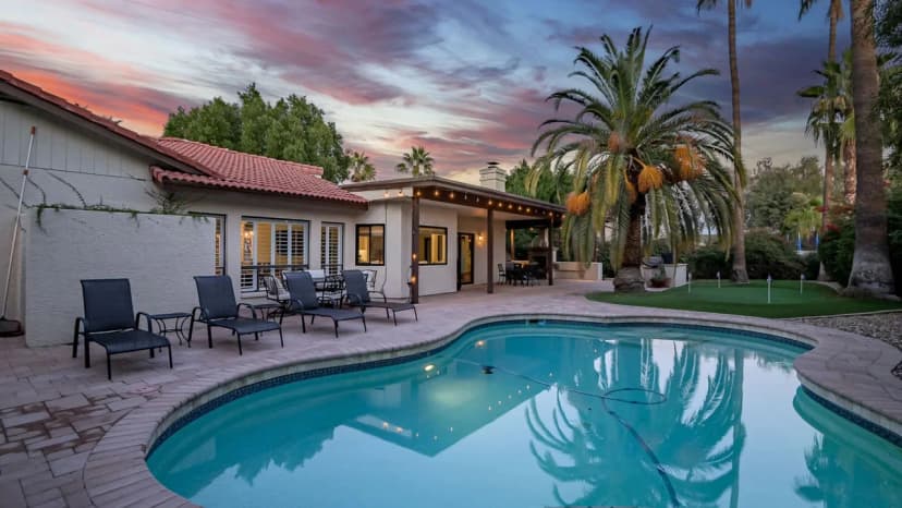 Elegant Scottsdale Home With Private Pool