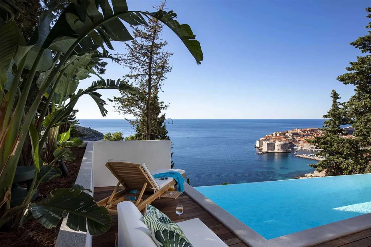 Luxury Multi-Level Villa Near Dubrovnik Old Town