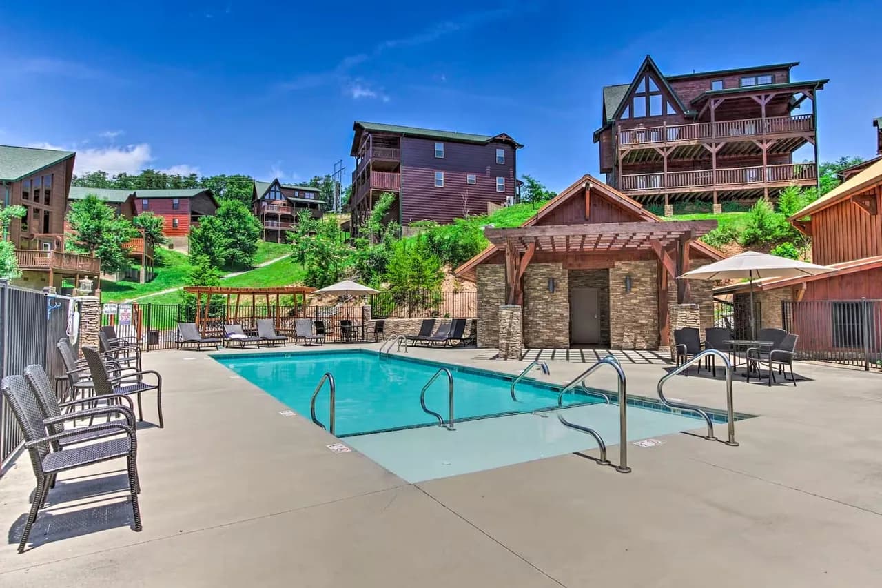 Resort Pool Villa in Smoky Mountains photo 5