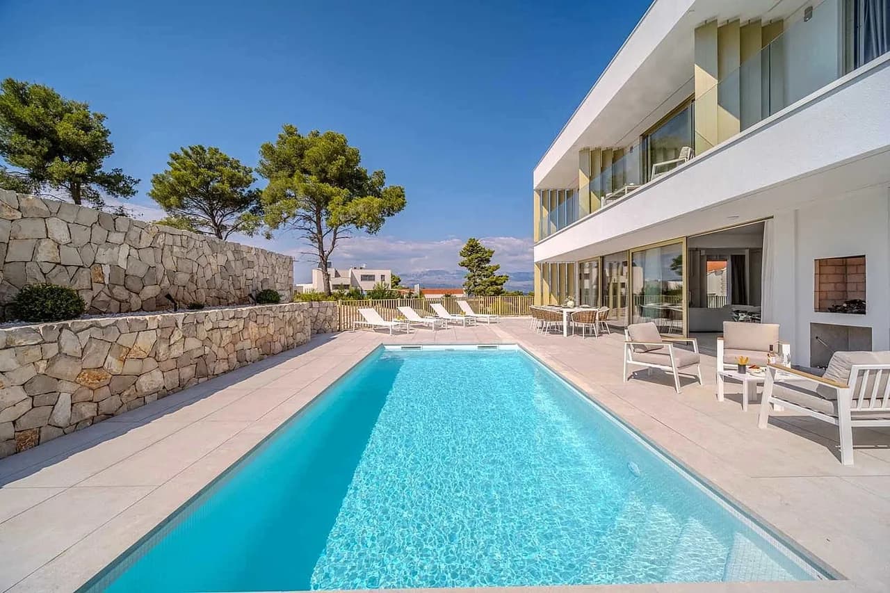 Refined Mediterranean Villa With Balconies