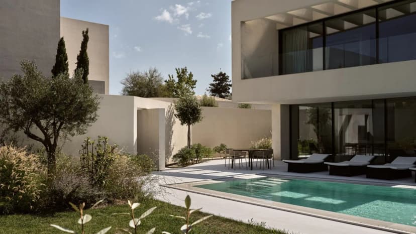 Modern Beachfront Escape with Infinity Pool