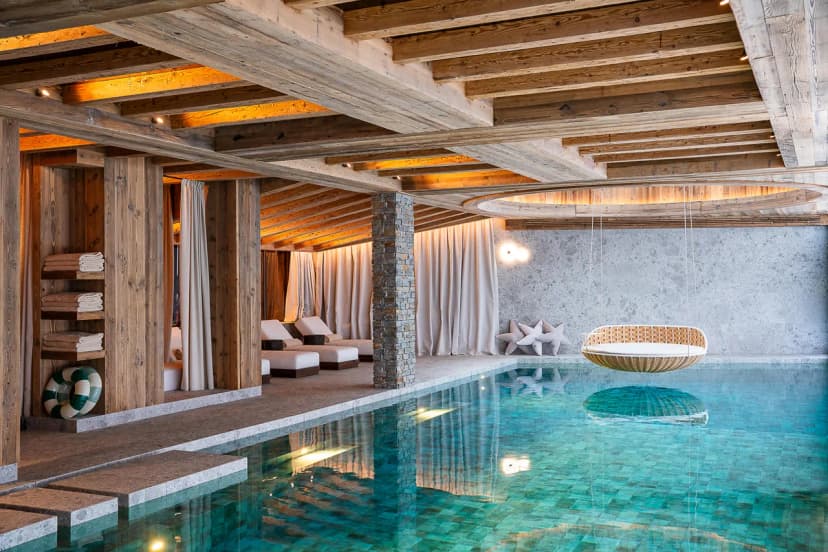 Modern Alpine Chalet With Indoor Pool