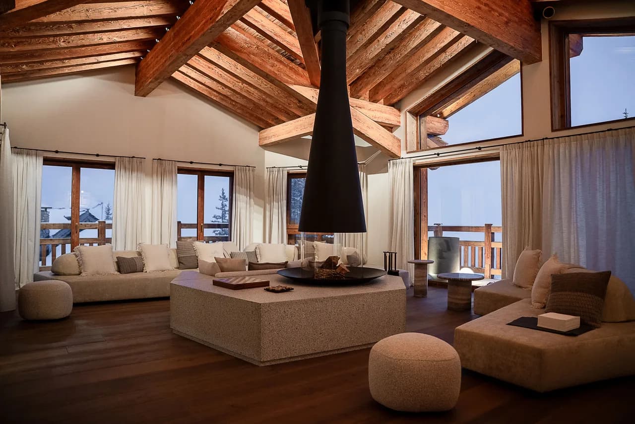 Modern Alpine Chalet With Indoor Pool photo 2