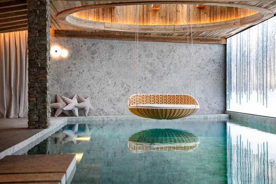Modern Alpine Chalet With Indoor Pool photo 5