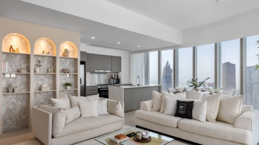 Grand City Apartment Overlooking Burj Khalifa