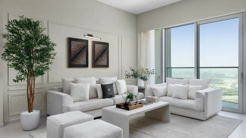 Sophisticated City Apartment With Burj Views