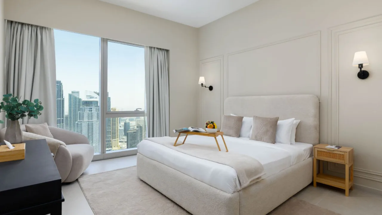 Sophisticated City Apartment With Burj Views photo 2