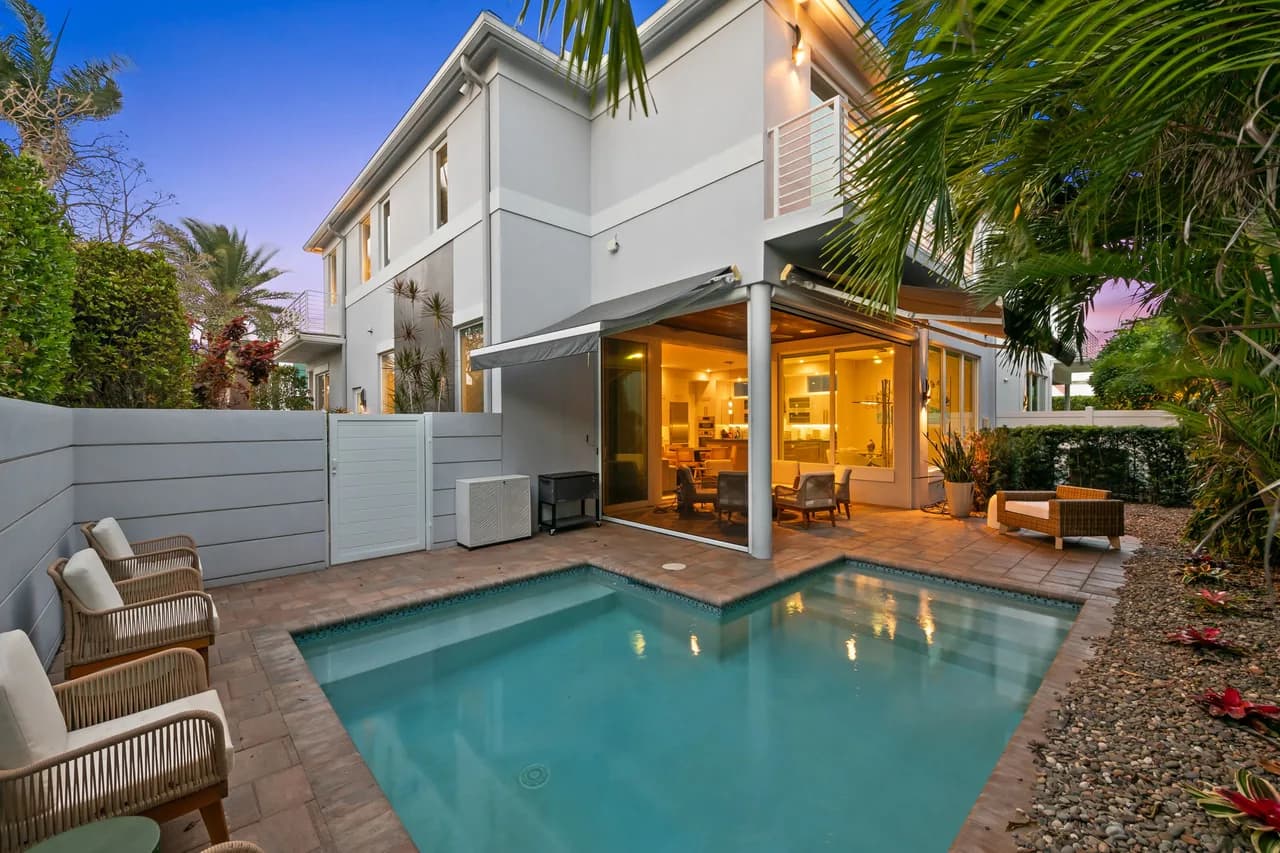 Beachside Five-Bedroom Villa in Florida