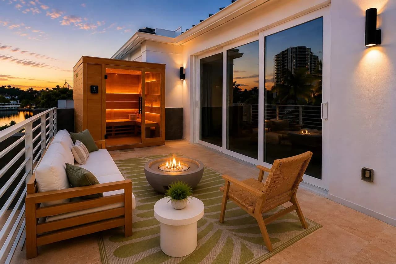 Beachside Five-Bedroom Villa in Florida photo 3
