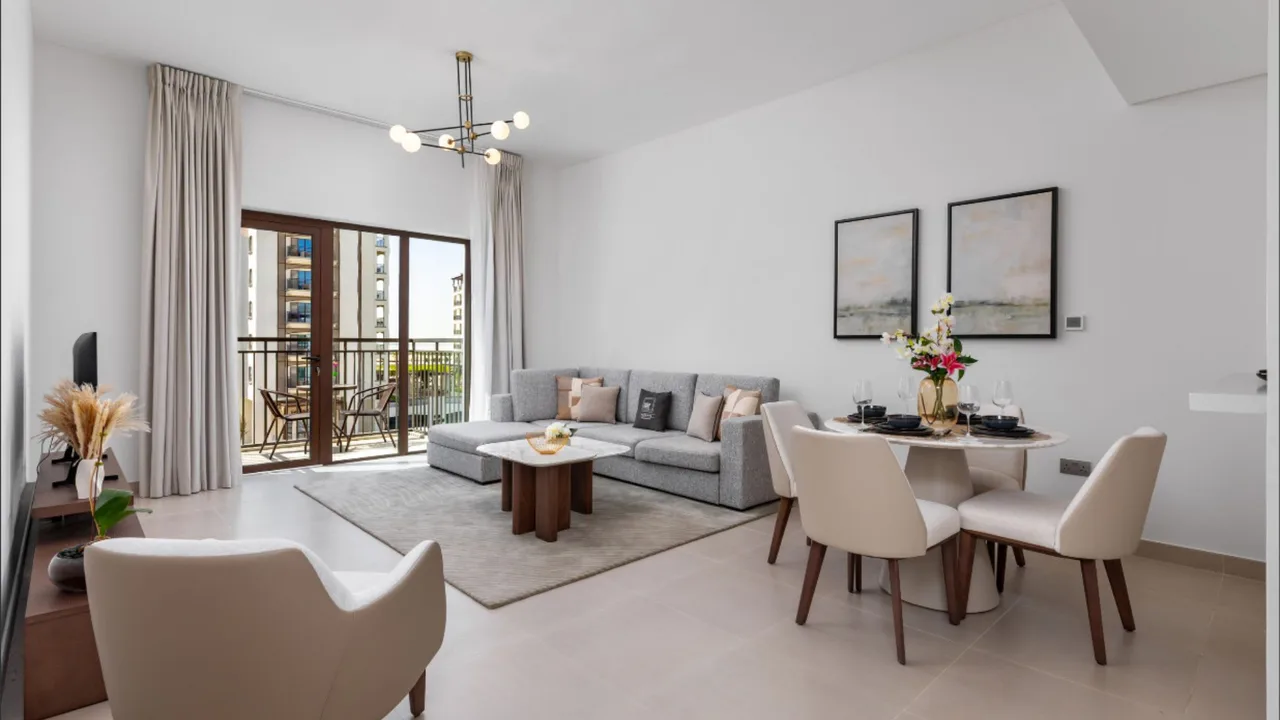 Bright Yas Island Canal View Apartment photo 4
