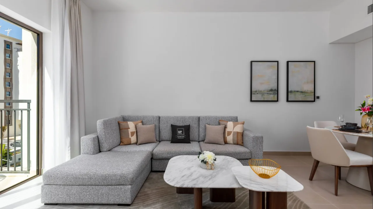Bright Yas Island Canal View Apartment photo 5