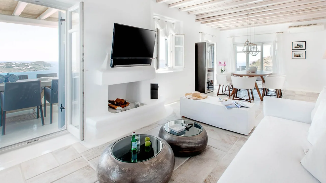 Mykonos Villa With Pool and Views photo 2