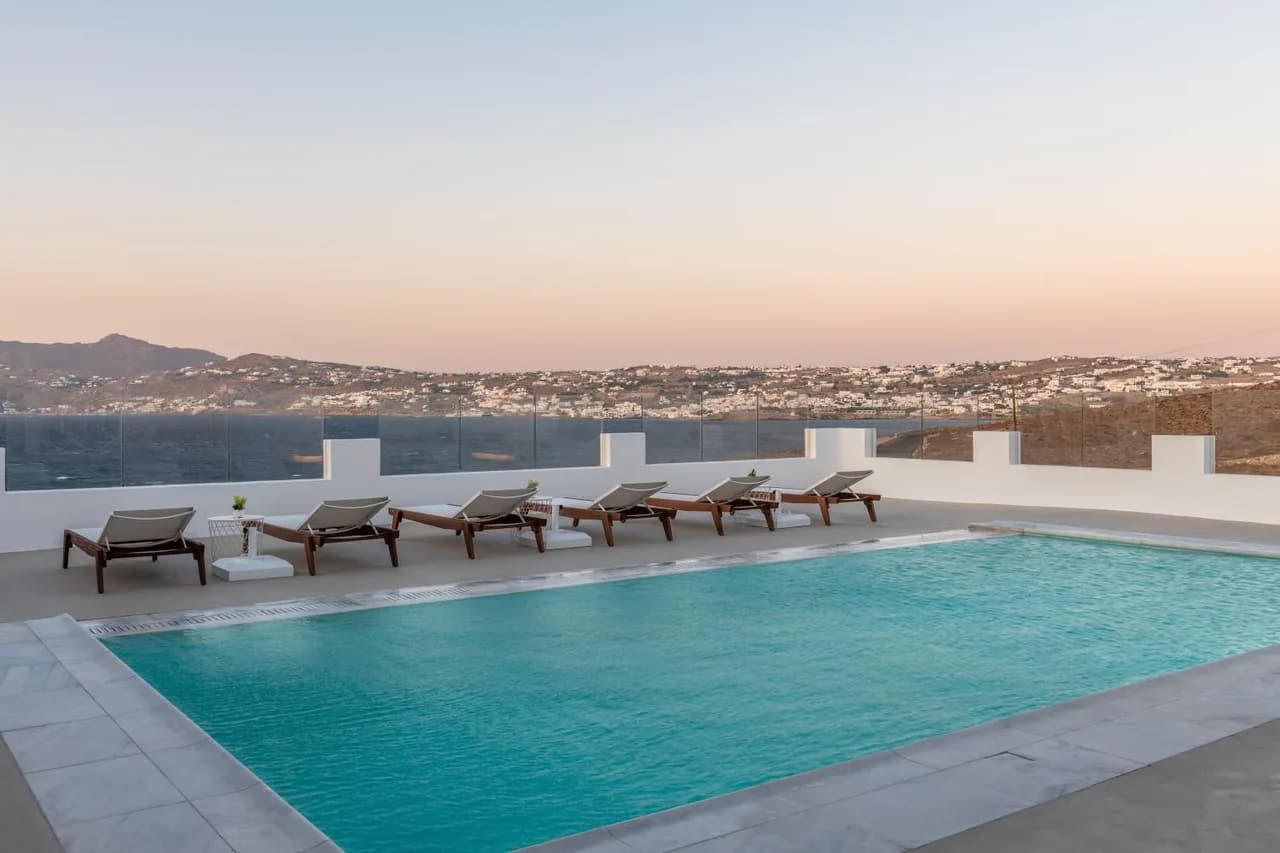 Panoramic Aegean View Family Villa Spacious photo 3