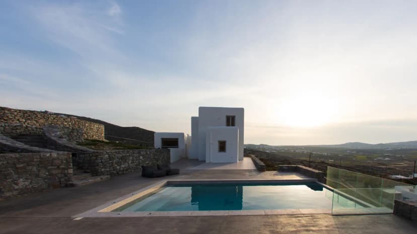 Cycladic Retreat Overlooking Ftelia Bay