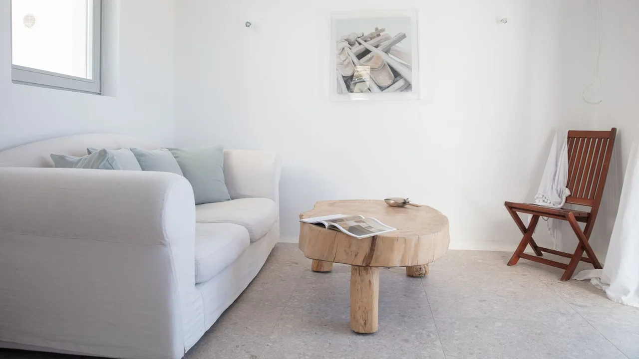 Cycladic Retreat Overlooking Ftelia Bay photo 2