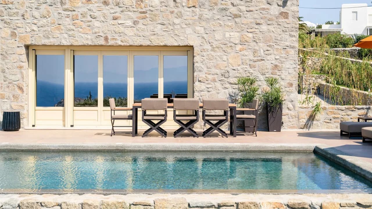 Three Bedroom Mykonos Retreat With Pool photo 4