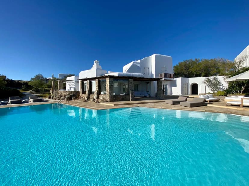 Panoramic Mykonos Villa With Private Pool