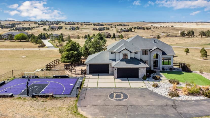 Parker Luxury Home with Game Room, Court & Views
