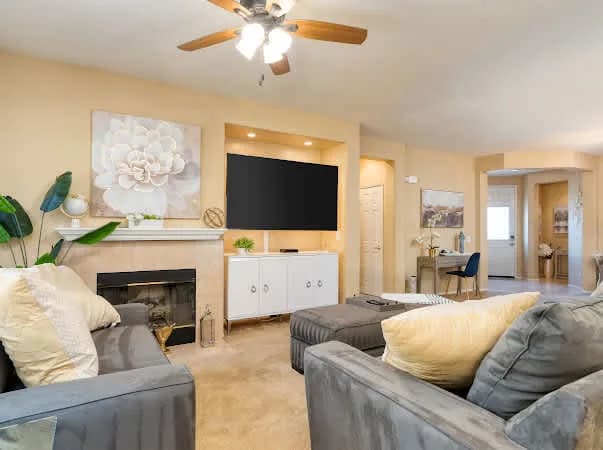 Golf Course Community Home in Indio California photo 4