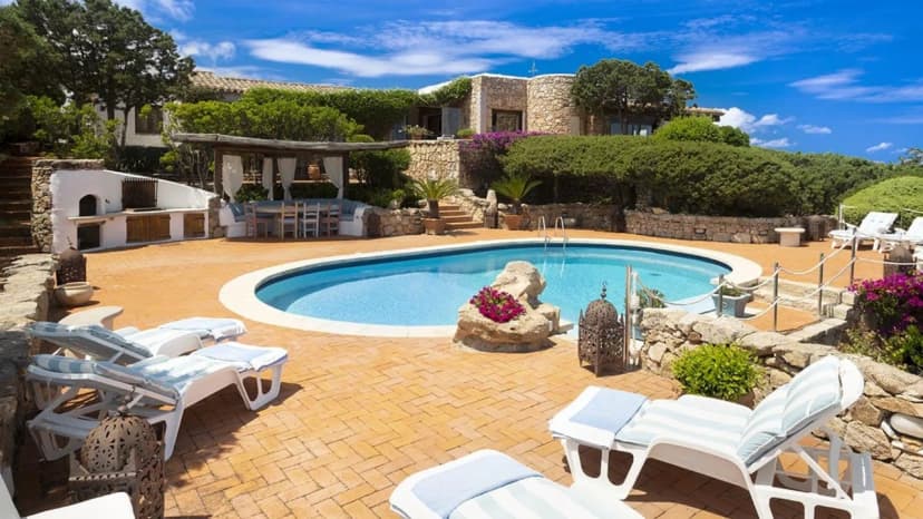 Refined Seaside Escape With Mediterranean Garden