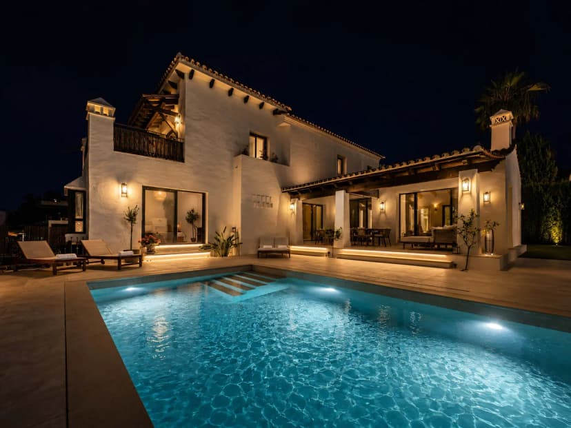 Villa Dos Hermanas  Pool Terrace Bbq
