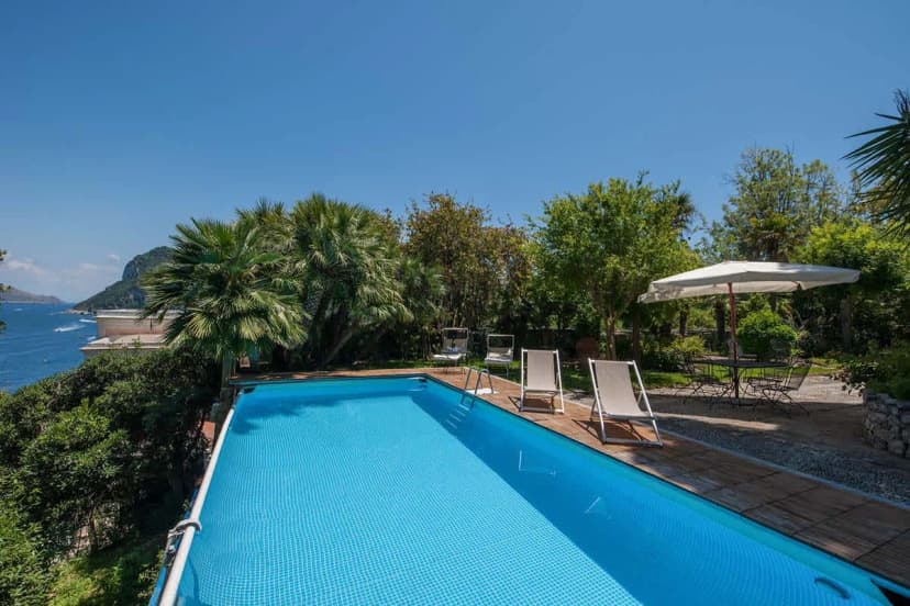 Luxury Villa with Private Dock, Pool & Garden