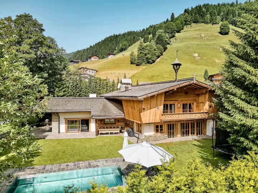Luxury Alpine Estate with Indoor Pool, Spa
