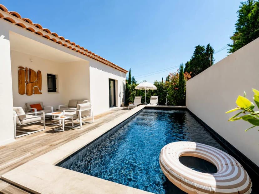 Charming Three-Bedroom Villa in Saint-Remy-de-Provence