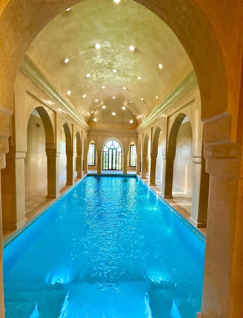 Luxury Bab Atlas Estate with Indoor Pool