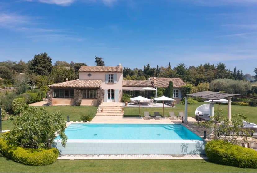 Elegant Provençal Estate with Pool, Tennis Court