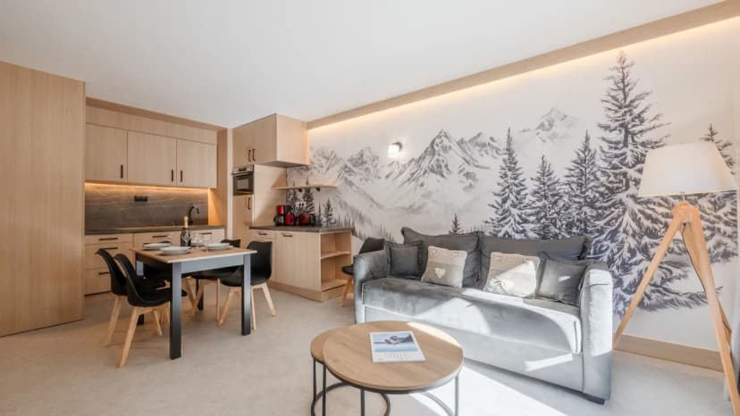 Modern Alpine Apartment Near Village Center