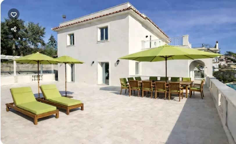 Luxury Panoramic Villa with Heated Pool,Capri View