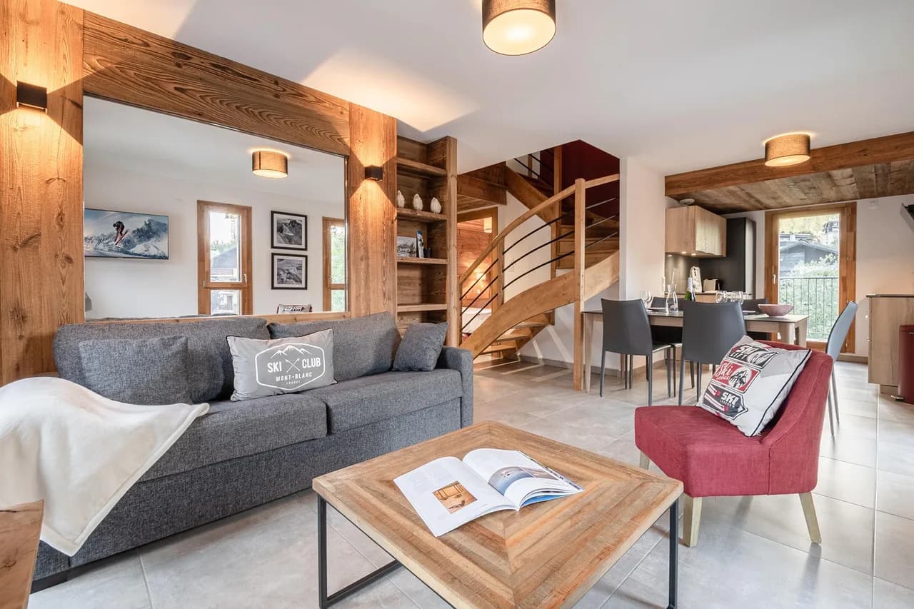 Cozy Duplex With Brévent View Balcony photo 2