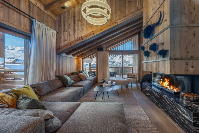 Cozy Alpine Duplex With Scenic Terraces
