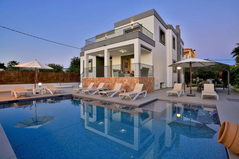 Contemporary Ibiza Home With Garden Views