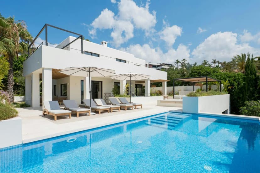 Elegant Ibiza Retreat Overlooking Formentera