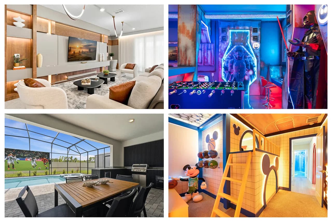 Themed Ten Bedroom Villa in Four Corners Florida