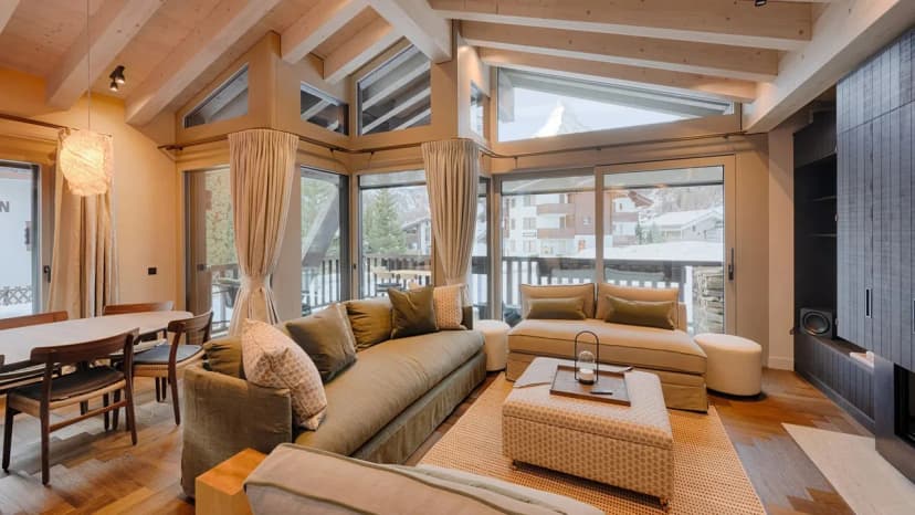 Elegant Zermatt Residence With Stunning Views