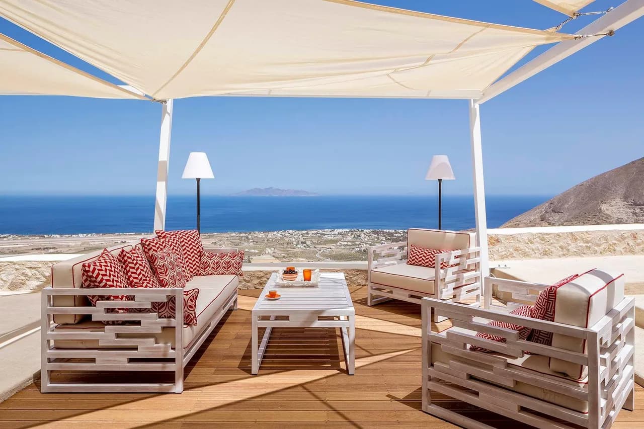 Luxury 5BR Santorini Villa with Infinity Pool  photo 5