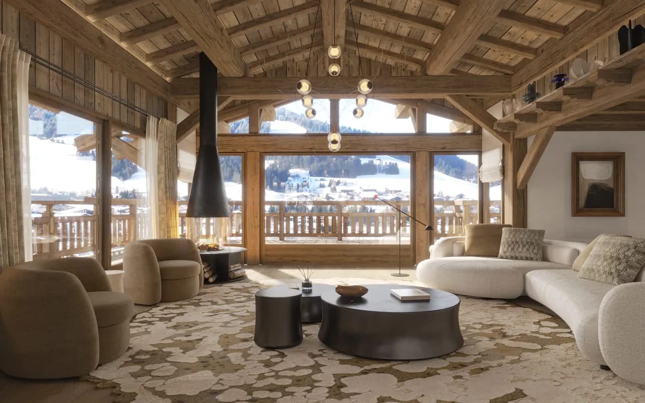 Exceptional Alpine Chalet With Panoramic Views photo 2