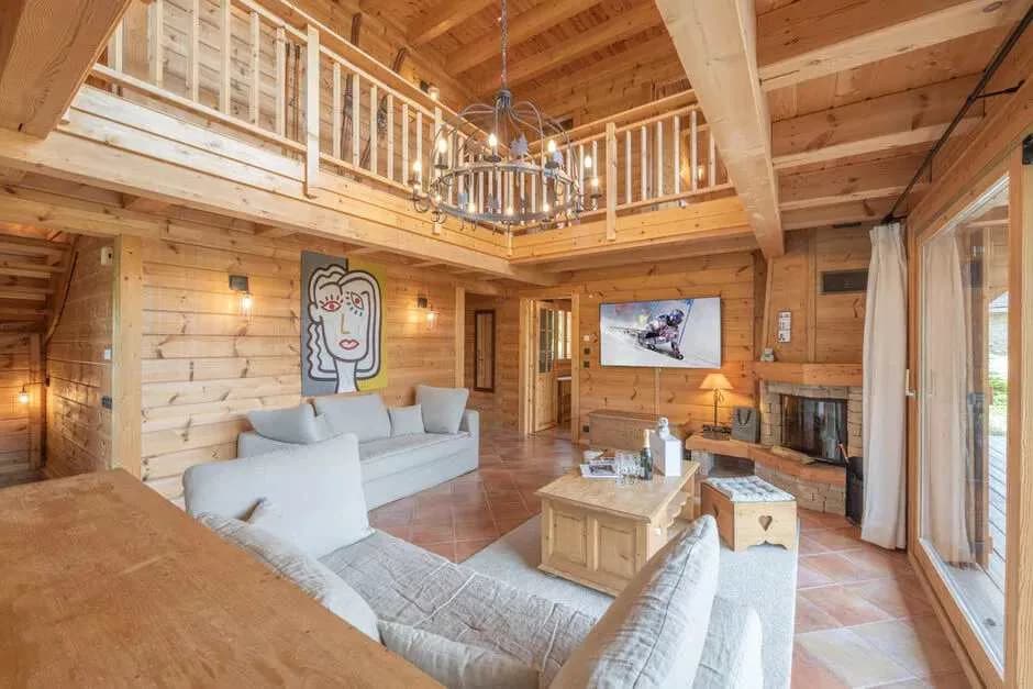 Ski Front Chalet With Hammam and Fireplace photo 2