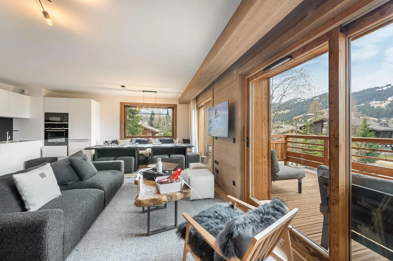 Refined Mountain Apartment Near Mont D'arbois photo 2