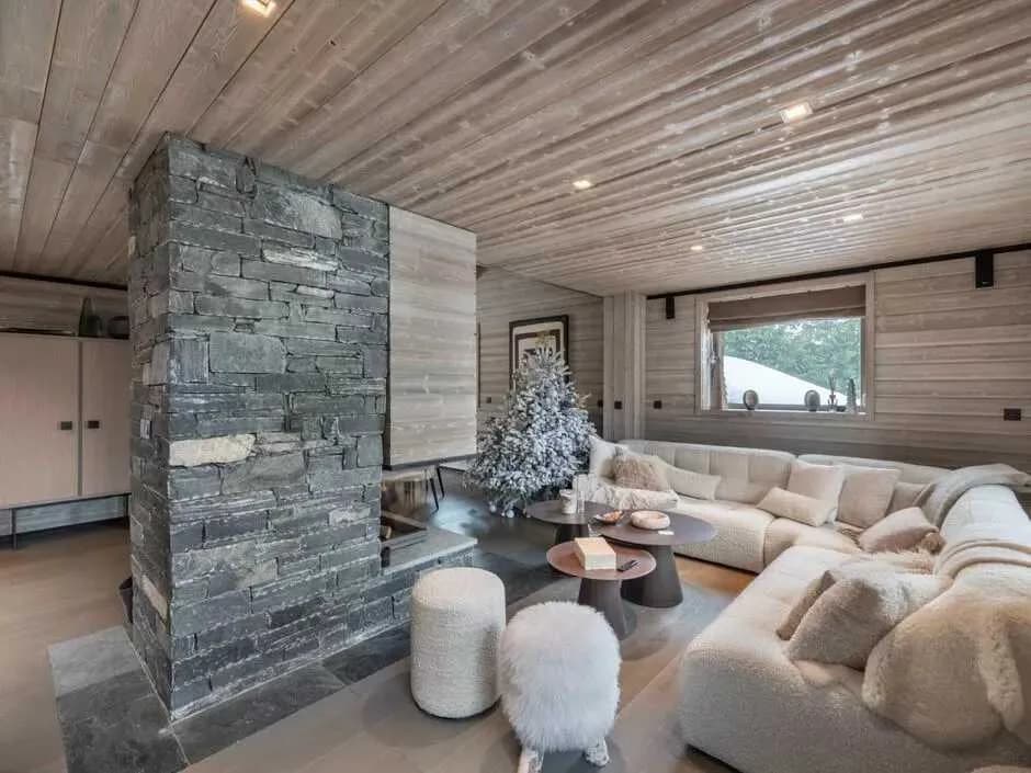 Elegant Six Bedroom Chalet Near Megève photo 2