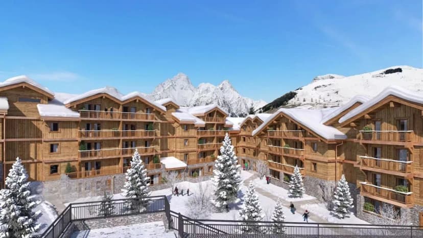 Alpine Apartment With Three Terraced Bedrooms