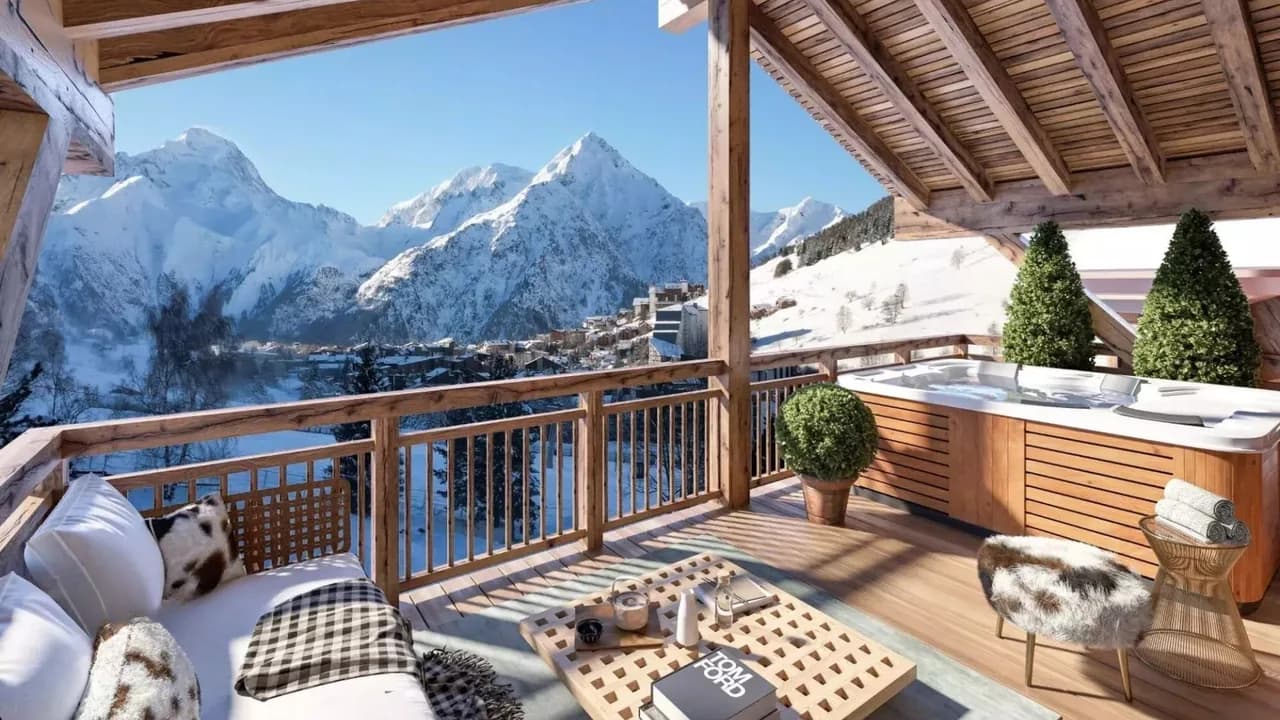 Ski-in Alpine Retreat Near Belle Étoile photo 4